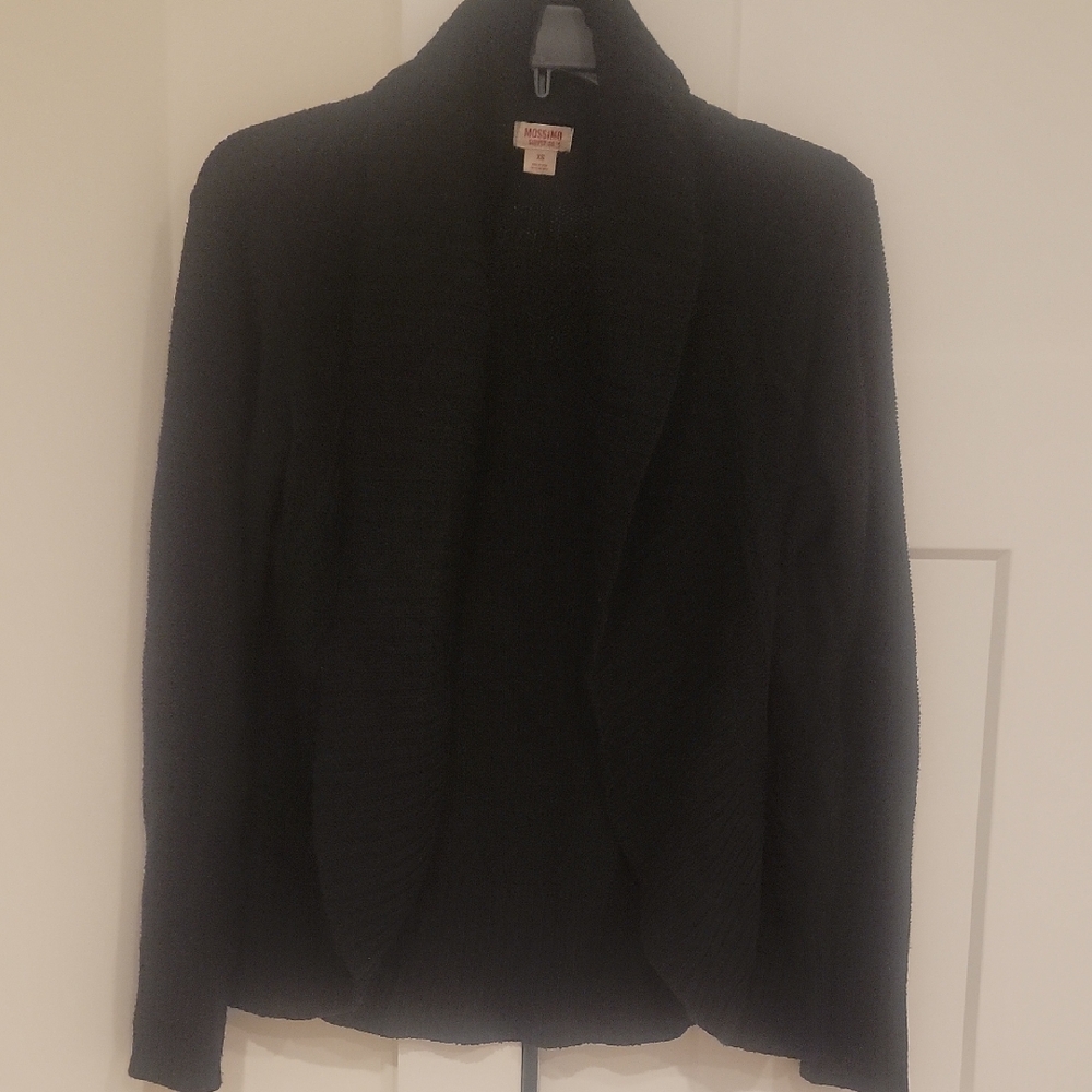 Mossimo Supply Co. Black Cardigan Sweater